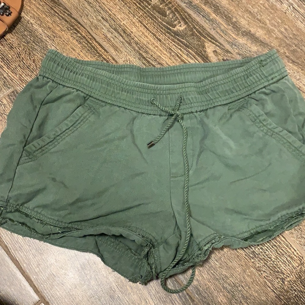 Army Green Loft Shorts